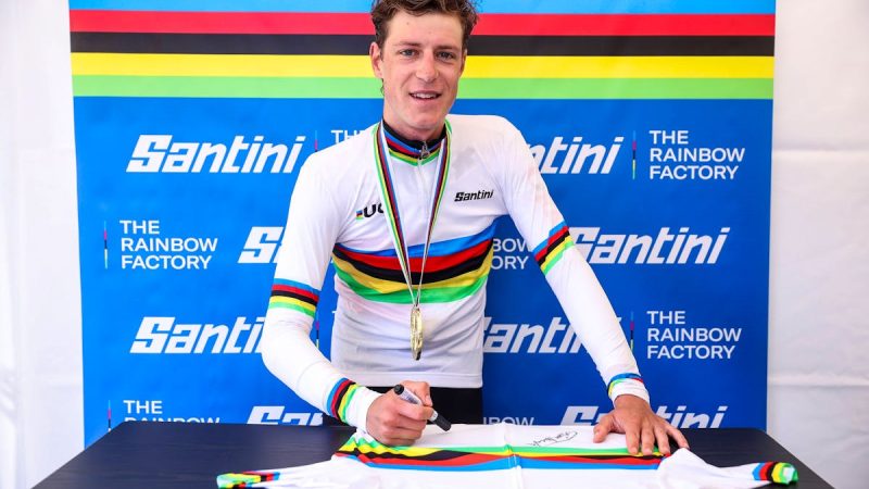 Finn Treudler : un maillot arc-en-ciel porté durant un mois avant de changer de catégorie
