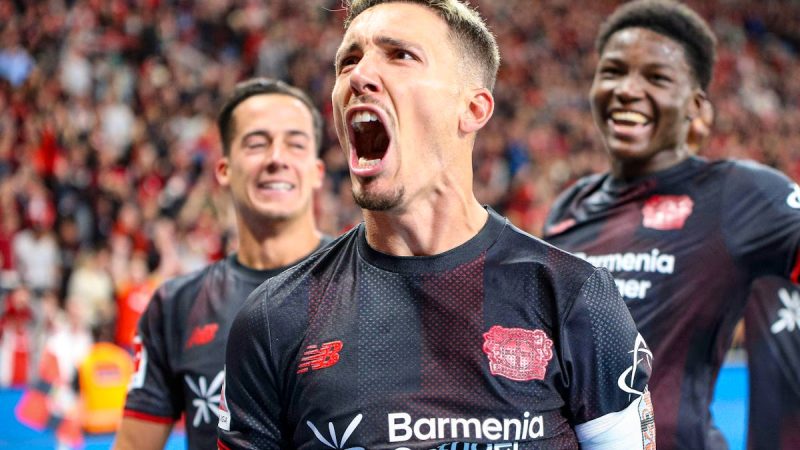 Kasper Hjulmand estreia com vitória do Leverkusen ao vencer Francfort