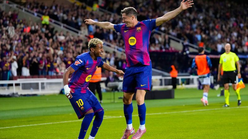 Barcelone reprend la tête de la Liga avant le match contre le PSG