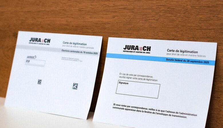 Matériel de vote dans le Jura : avertissement sur le risque de confusion entre bulletins fédéraux et cantonaux