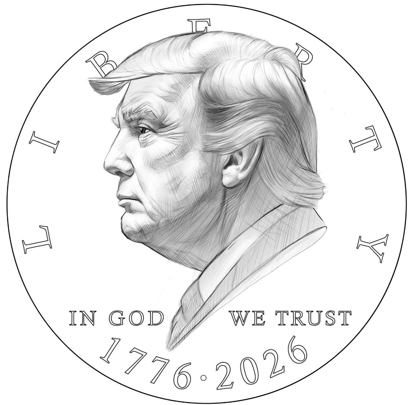 Pièce d’un dollar à l’effigie de Donald Trump envisagée pour le 250e anniversaire de l’indépendance américaine
