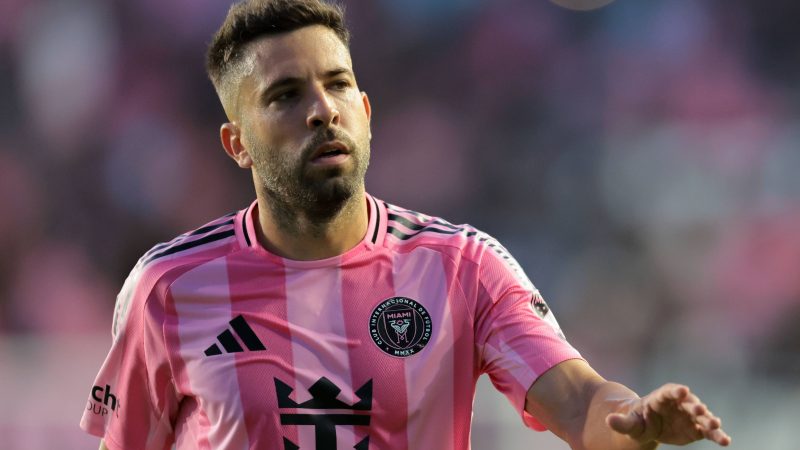 Jordi Alba annonce sa retraite à l’issue de la saison MLS, après une carrière marquante au Barça et à l’Inter Miami
