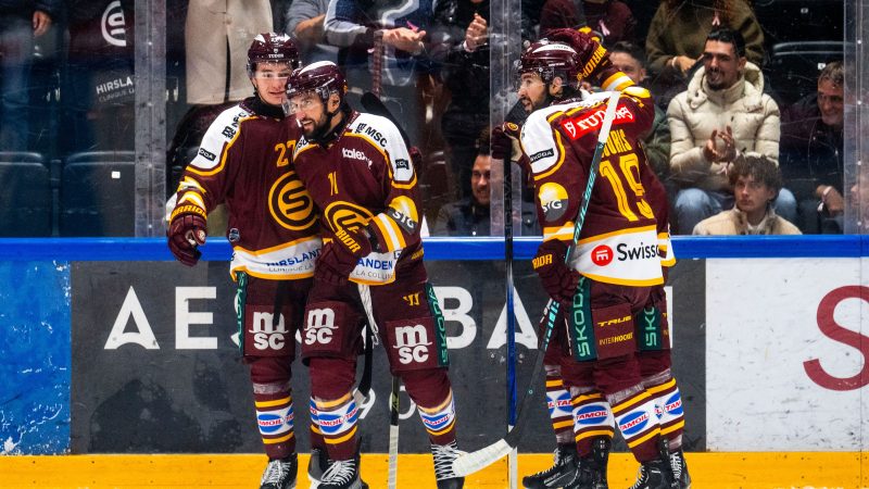 Genève-Servette domine Bienne 6-0 aux Vernets, doublés Granlund et Praplan et blanchissage de Charlin