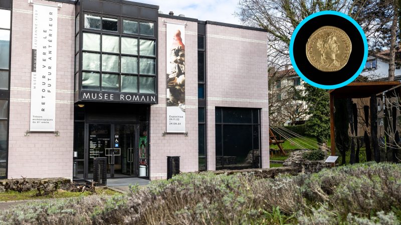 Vol audacieux au musée romain de Vidy: deux individus dérobent des pièces d’or archéologiques