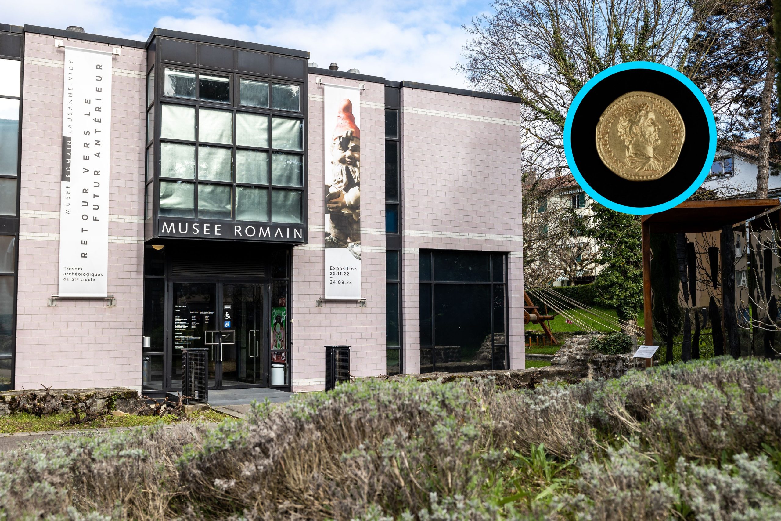 Vol audacieux au musée romain de Vidy: deux individus dérobent des pièces d’or archéologiques