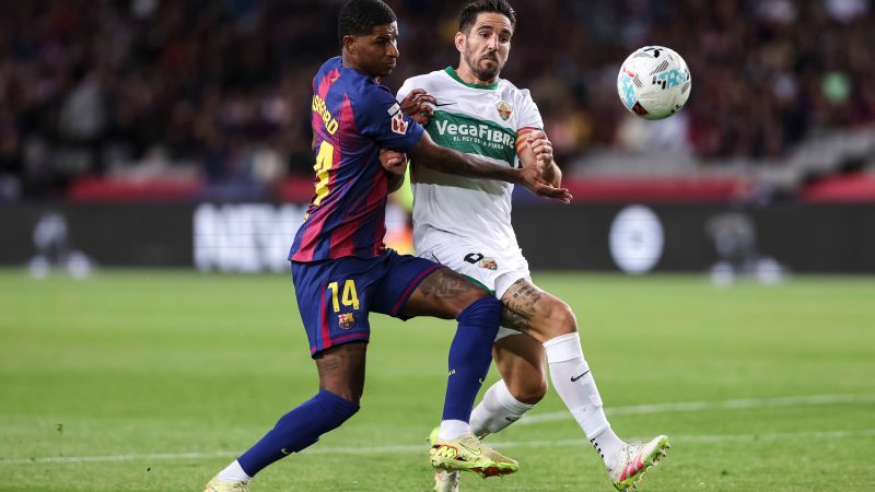 Barcelone s’impose face à Elche et se rapproche du Real Madrid après le Clasico